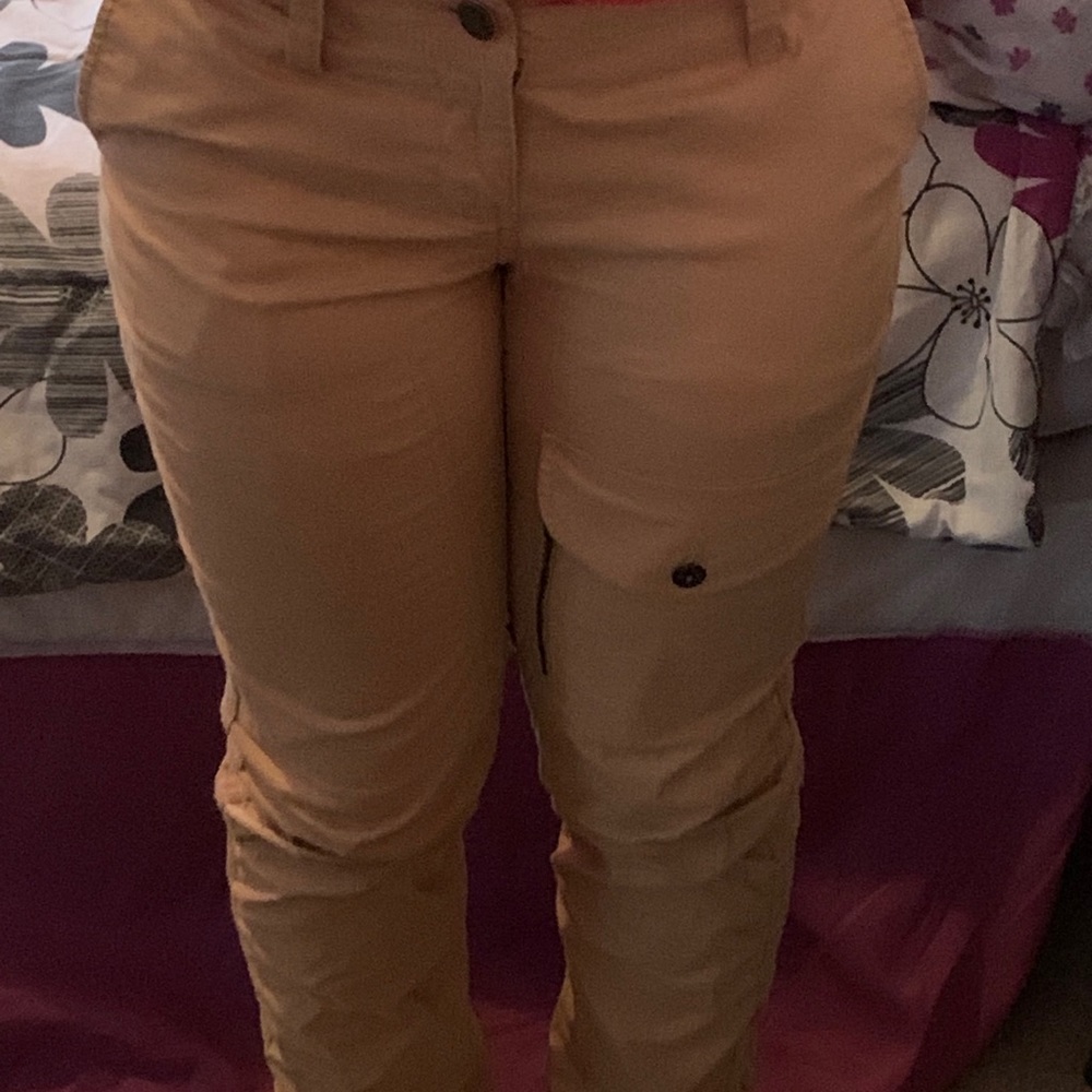 Women’s Vintage Boston Proper Kaki Cargo Pants